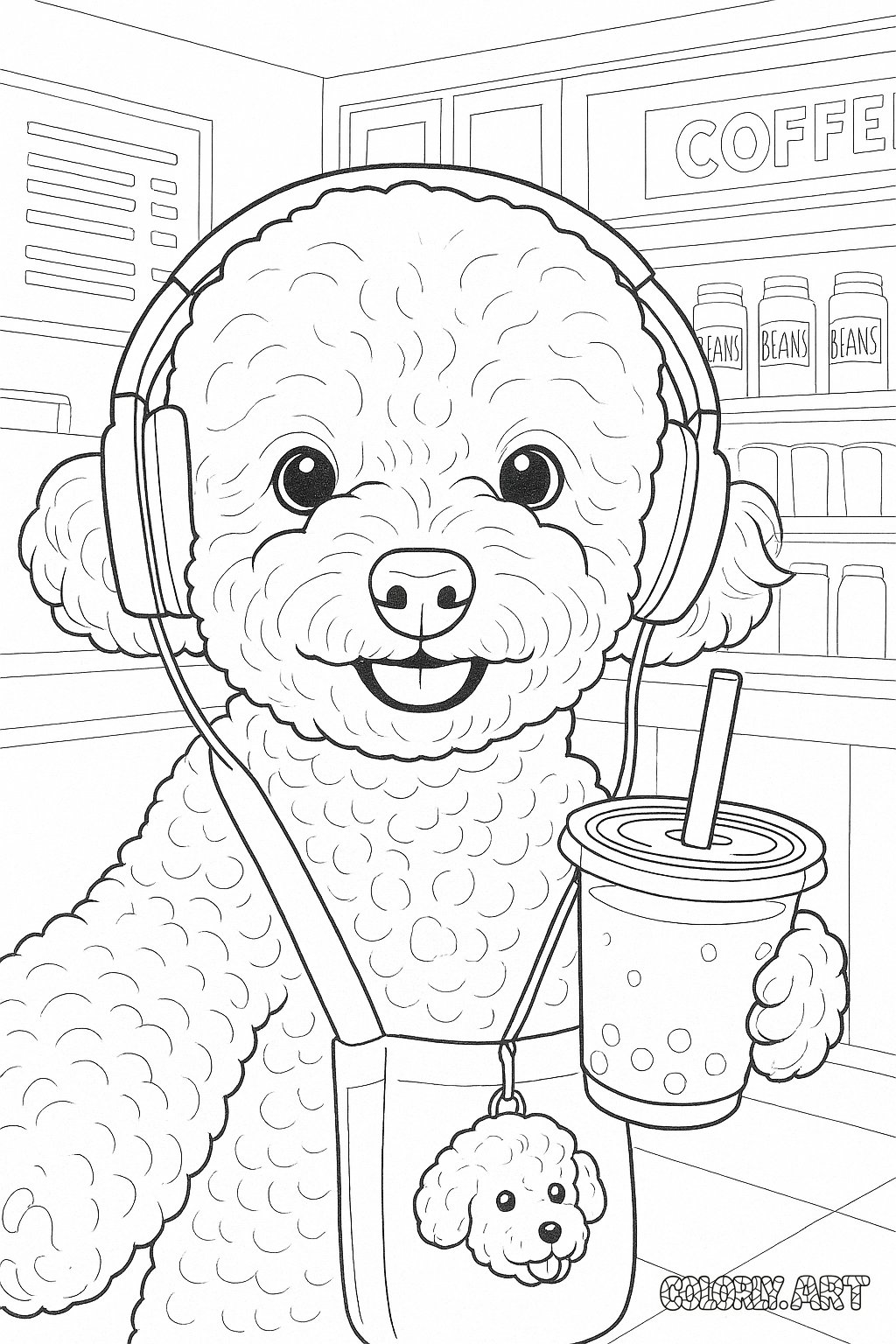 Dog in Coffeehouse.png